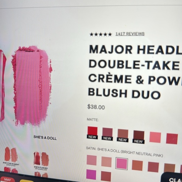 Patrick Ta Double Take Cream & Powder Blush Duo - Picture 8 of 8